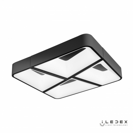 iLedex Светильник потолочный с ПУ Luminous S1894/52 BK iLedex